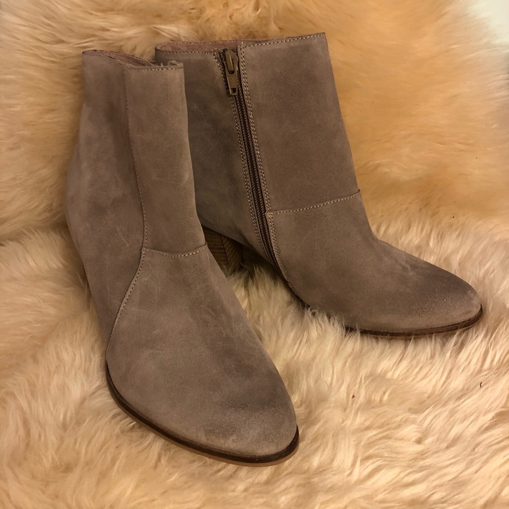 Suede Ankle Boots/Booties